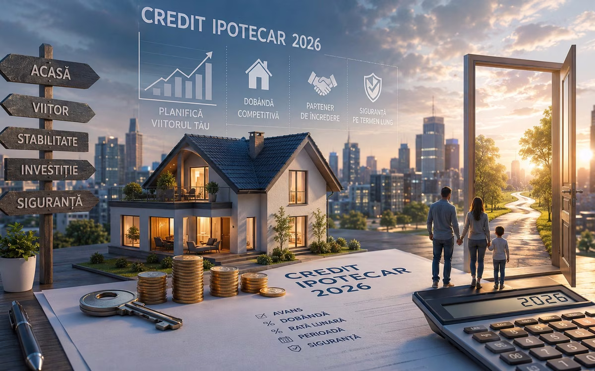 Credit Ipotecar 2026: Ghid Complet — Rate, Dobânzi și Strategie