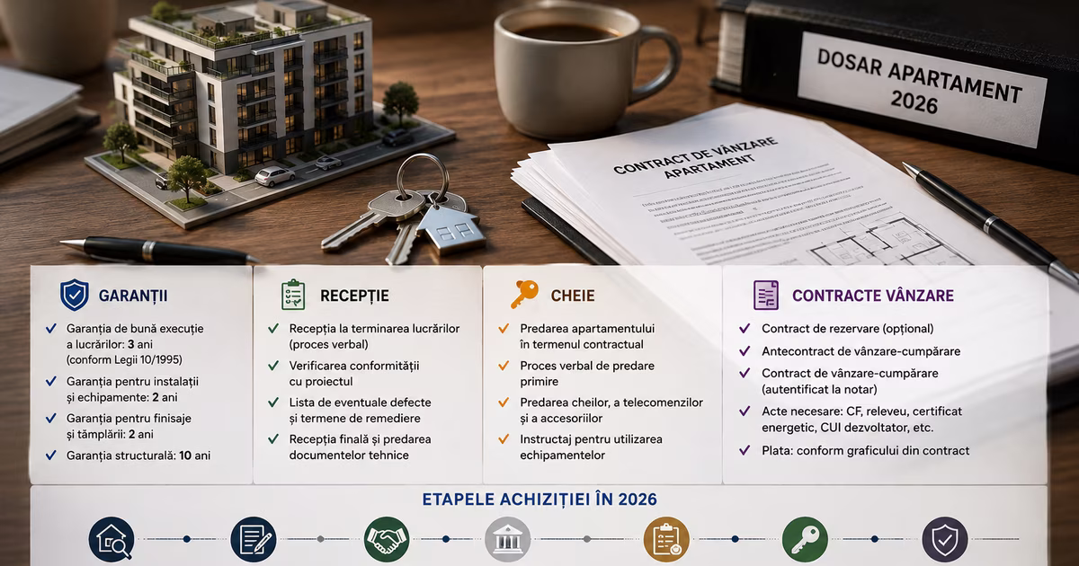 Garanții și Recepția la Cheie: Ce Se Schimbă