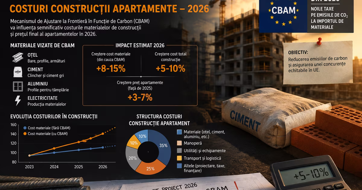 Taxa CBAM și Costul Construcțiilor
